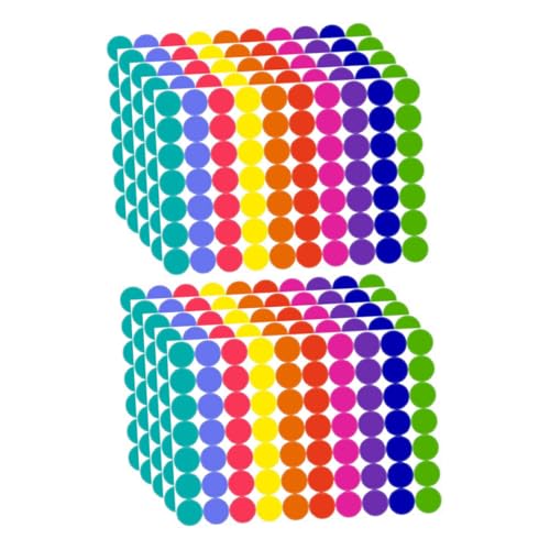 LOPUNER 10 Blatt Bunte Selbstklebende Runde Punkt Aufkleber aus Beschichtetem Papier Vielseitig Einsetzbar für Geschenkverpackungen Beschriftung Büro und Haushalt Praktische Klebepunkte LOPUNER 10 Blatt Bunte Selbstklebende Runde Punkt Aufkleber aus Beschichtetem Papier Vielseitig Einsetzbar für Geschenkverpackungen Beschriftung Büro und Haushalt Praktische Klebepunkte von LOPUNER
