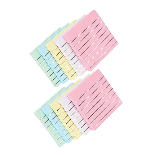 LOPUNER 10 Stück Selbstklebende Haftnotizen Pastellfarben Praktische Memo Pads für Schule und Büro Beschriften und Organisieren Glatten Oberflächen LOPUNER 10 Stück Selbstklebende Haftnotizen Pastellfarben Praktische Memo Pads für Schule und Büro Beschriften und Organisieren Glatten Oberflächen von LOPUNER