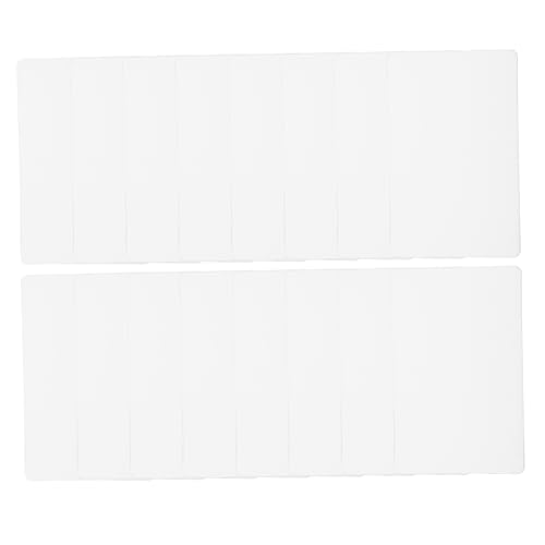 LOPUNER 100 Stück PVC -Visitenkarte Wände schmucklos leere Karten Anzeige unbespanntes Markierungsschild Warenanhänger unfertiges leeres Etikett hängende Tags Etiketten -Tags Weiß LOPUNER 100 Stück PVC -Visitenkarte Wände schmucklos leere Karten Anzeige unbespanntes Markierungsschild Warenanhänger unfertiges leeres Etikett hängende Tags Etiketten -Tags Weiß von LOPUNER