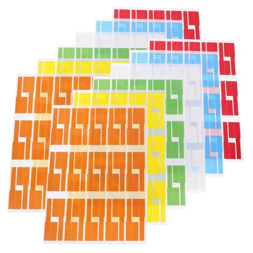 LOPUNER 12 Blatt Kabeletiketten Wasserfeste Selbstklebende Beschriftungen für Kabelorganisation für Büro und Zuhause Wiederverwendbare Aufkleber für Drähte und Leitungen LOPUNER 12 Blatt Kabeletiketten Wasserfeste Selbstklebende Beschriftungen für Kabelorganisation für Büro und Zuhause Wiederverwendbare Aufkleber für Drähte und Leitungen von LOPUNER