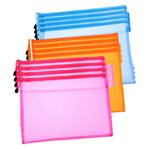 LOPUNER 12 Stück Teiliges PVC Dokumententaschen Transparente Schmutz und Verschleißfeste Reißverschluss Organizer Flacher Zipper Praktische Aufbewahrung für Büro Schule und Reisen LOPUNER 12 Stück Teiliges PVC Dokumententaschen Transparente Schmutz und Verschleißfeste Reißverschluss Organizer Flacher Zipper Praktische Aufbewahrung für Büro Schule und Reisen von LOPUNER
