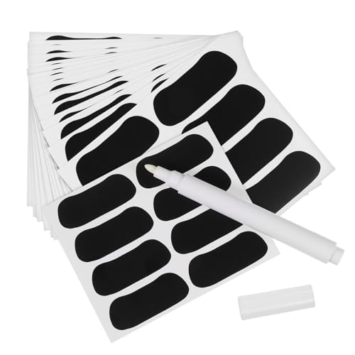 LOPUNER 160 Stück Augenaufkleber Schwarzer Stick Für Sport Baseball Softball Fußball Augen Schwarze Augenklappe Von Stickers Eye Strips Für Block Erwachsene Und Glatter Kuss von LOPUNER