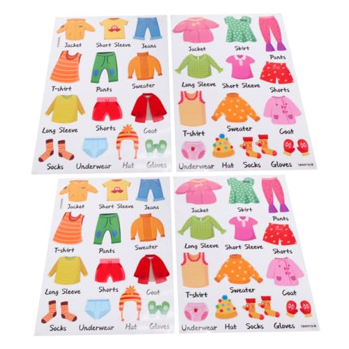 LOPUNER 2 Sätze Kleideretiketten Aufkleber für Schrankorganisation Abnehmbare Wanddekoration zur Klassifizierung von Kleidung für Kinderzimmer Schlafzimmer LOPUNER 2 Sätze Kleideretiketten Aufkleber für Schrankorganisation Abnehmbare Wanddekoration zur Klassifizierung von Kleidung für Kinderzimmer Schlafzimmer von LOPUNER