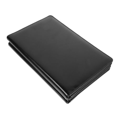 LOPUNER 2 Stück Klemmbrett Büro Dokumentenhalter Mini Ordner Ablage Klemmbrett Winziger Schreibblock Klemmbrett Kleine Menümappe Menü Klemmbrett Aktenordner Aktenklammern Pu von LOPUNER