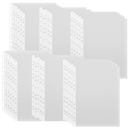 LOPUNER 200 Stck Dokumententaschen Transparente Dateiordner Löchern für Büroorganisation und Aufbewahrung von Dokumenten Fotos und Postkarten LOPUNER 200 Stck Dokumententaschen Transparente Dateiordner Löchern für Büroorganisation und Aufbewahrung von Dokumenten Fotos und Postkarten von LOPUNER