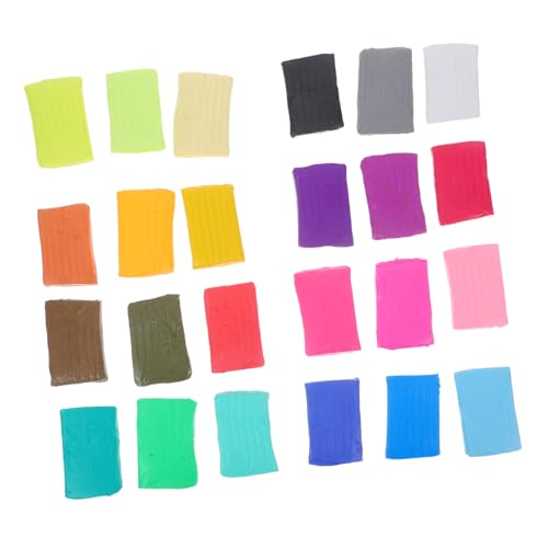 LOPUNER 24 Stück Teiliges Diy Knetset für Modelliermasse für Kreative Bastelprojekte Flexibles und Leicht zu Formendes Knetmaterial für Junge Künstler und Jungen für Kreative von LOPUNER