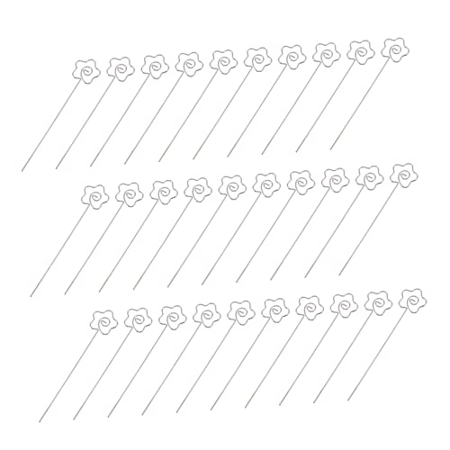 LOPUNER 30 Stück Teiliges Metall Drahtclips mit Filigraner Form Vielseitige Kartenhalter für Tischkarten Visitenkarten und Notizen Eleganter Halter für Hochzeiten Geburtstage und von LOPUNER