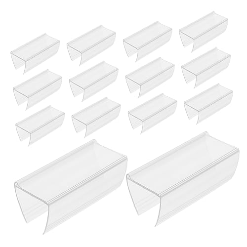LOPUNER 30Stücke Transparente Etikettenhalter für Supermarkt Preislabel Clips für Regale Robustes Einfach zu Befestigen für Einzelhandel und Büroorganisation LOPUNER 30Stücke Transparente Etikettenhalter für Supermarkt Preislabel Clips für Regale Robustes Einfach zu Befestigen für Einzelhandel und Büroorganisation von LOPUNER