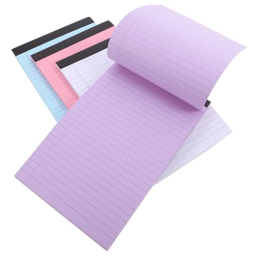 LOPUNER 4 Stück Bunte Notizblöcke im Set Liniert für Schule Büro und Kreative Projekte Einfach Abreißbar Strukturierte für Notizen und Aufgabenlisten LOPUNER 4 Stück Bunte Notizblöcke im Set Liniert für Schule Büro und Kreative Projekte Einfach Abreißbar Strukturierte für Notizen und Aufgabenlisten von LOPUNER