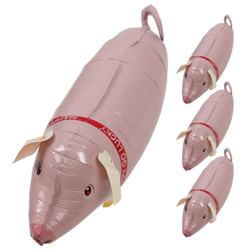 LOPUNER 4 Stück Lustige Walking Pig Folienballons Wiederverwendbare Dekoration für Geburtstagsfeiern Leckere Tierballons für Themenpartys und Besondere Anlässe LOPUNER 4 Stück Lustige Walking Pig Folienballons Wiederverwendbare Dekoration für Geburtstagsfeiern Leckere Tierballons für Themenpartys und Besondere Anlässe von LOPUNER