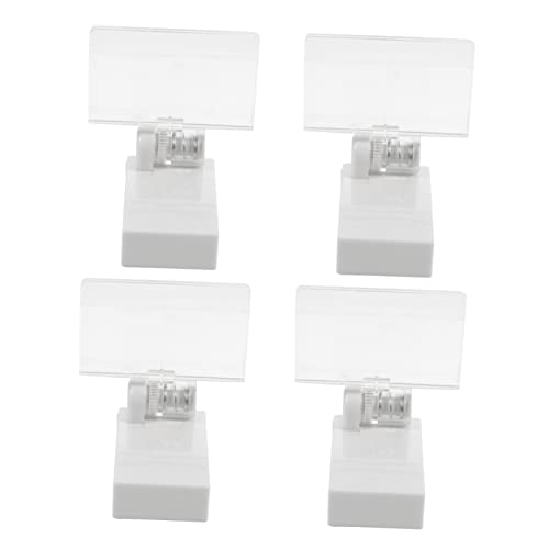 LOPUNER 4 Stück Teiliges Magnet Preisschildhalter Doppelseitiger Werbeclip für Supermarkt Regal Langlebig Einfach zu Montieren Vielseitig Einsetzbar für Einzelhandel und Ausstellungen LOPUNER 4 Stück Teiliges Magnet Preisschildhalter Doppelseitiger Werbeclip für Supermarkt Regal Langlebig Einfach zu Montieren Vielseitig Einsetzbar für Einzelhandel und Ausstellungen von LOPUNER