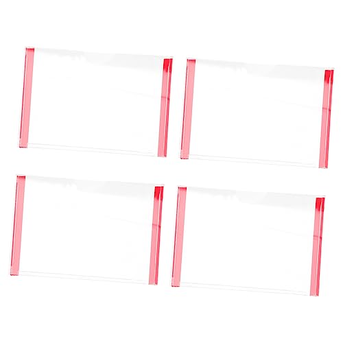 LOPUNER 4 Stück Teiliges Transparentes Türschild mit Selbstklebendem Acrylrahmen Robuster Kratzfester Türschildhalter für Klassenzimmer Büro Schule Einfache Wandmontage ohne Bohren LOPUNER 4 Stück Teiliges Transparentes Türschild mit Selbstklebendem Acrylrahmen Robuster Kratzfester Türschildhalter für Klassenzimmer Büro Schule Einfache Wandmontage ohne Bohren von LOPUNER