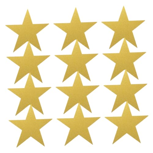 LOPUNER 48 Stück Teiliges Glitter Papiersterne Handgeschnittene Fünf Zackige Sternauschnitte Glänzende Bastel Dekoration Für Pinnwände Klassenzimmerwände Und Party Events Robust Und LOPUNER 48 Stück Teiliges Glitter Papiersterne Handgeschnittene Fünf Zackige Sternauschnitte Glänzende Bastel Dekoration Für Pinnwände Klassenzimmerwände Und Party Events Robust Und von LOPUNER