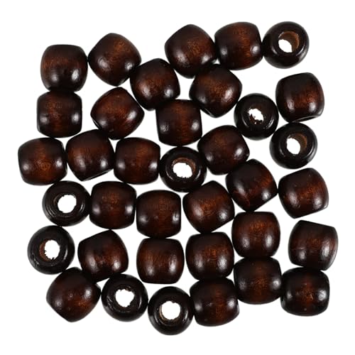 LOPUNER 50 Stück Holzperlen Spacer für Diy Schmuckherstellung Natürliche Holzdisc Beads für Armbänder Lochdurchmesser LOPUNER 50 Stück Holzperlen Spacer für Diy Schmuckherstellung Natürliche Holzdisc Beads für Armbänder Lochdurchmesser von LOPUNER
