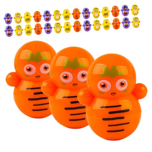 LOPUNER 50 Stück Mini Wackelpuppen aus Kunststoff Bunte Kleine Tischdekoration Kindersicheres für Jungen und Mädchen als Partygeschenke und Schreibtisch deko LOPUNER 50 Stück Mini Wackelpuppen aus Kunststoff Bunte Kleine Tischdekoration Kindersicheres für Jungen und Mädchen als Partygeschenke und Schreibtisch deko von LOPUNER