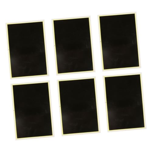 LOPUNER 6 Stück Teiliges Etching für Markierungsmaschinen Universelles Gravurpapierset für Glasbearbeitung und Kreative Projekte für Industrielle und Künstlerische Anwendungen LOPUNER 6 Stück Teiliges Etching für Markierungsmaschinen Universelles Gravurpapierset für Glasbearbeitung und Kreative Projekte für Industrielle und Künstlerische Anwendungen von LOPUNER