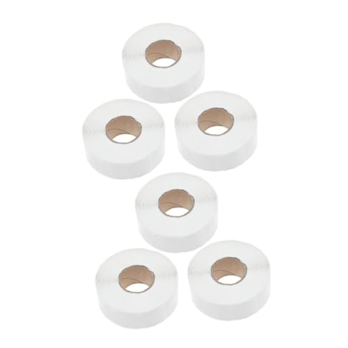 LOPUNER 6Rollen Runde Selbstklebende Etikettenaufkleber Farbige und Weiße Aufkleber für Büro Einzelhandel Klassenzimmer und Lager Rückstandslos Ablösbar LOPUNER 6Rollen Runde Selbstklebende Etikettenaufkleber Farbige und Weiße Aufkleber für Büro Einzelhandel Klassenzimmer und Lager Rückstandslos Ablösbar von LOPUNER