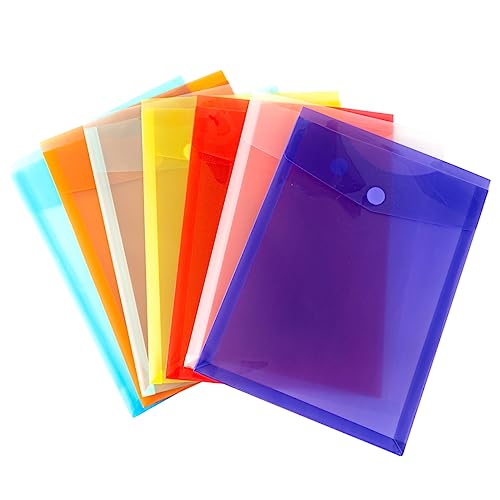 LOPUNER 7 Stück Teiliges Dokumentenmappe Bunte Wiederverwendbare Aktenordner aus Kunststoff Leicht und Tragbar für Aufbewahrung von Dokumenten Rechnungen und LOPUNER 7 Stück Teiliges Dokumentenmappe Bunte Wiederverwendbare Aktenordner aus Kunststoff Leicht und Tragbar für Aufbewahrung von Dokumenten Rechnungen und von LOPUNER