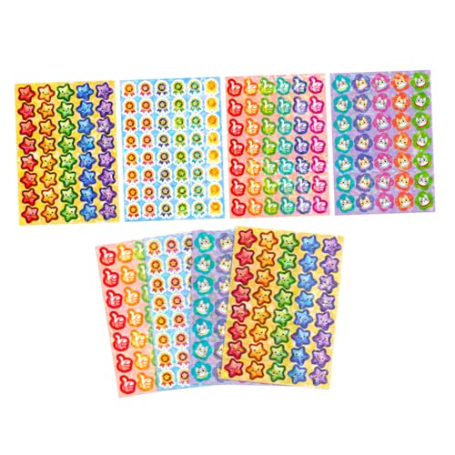 LOPUNER 8 Blatt Belohnungsaufkleber glänzend Aufkleber für Kleinkinder Klassenzimmer Spaß Aufkleber dekoration stickbilder Aufkleber ermutigen Aufkleber für Vinyl-Aufkleber LOPUNER 8 Blatt Belohnungsaufkleber glänzend Aufkleber für Kleinkinder Klassenzimmer Spaß Aufkleber dekoration stickbilder Aufkleber ermutigen Aufkleber für Vinyl-Aufkleber von LOPUNER