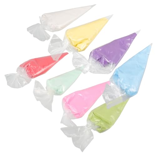 LOPUNER 8 Stücke Simulation Gefälschte Schlagsahne Ton Luft Trocknen Decoden Creme Kleber Schlagsahne Faux Ton Für DIY Telefon Fall Schmuck Zubehör Dekoration von LOPUNER