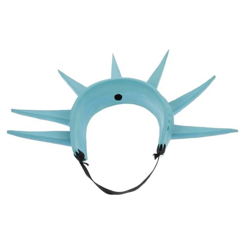 LOPUNER Freiheitsstatue Kostüm Stirnband mit Fackel Einzigartiges Accessoire für Mottopartys Halloween und Cosplay Bequem und Sicher für Festivals und Kostümfeiern von LOPUNER