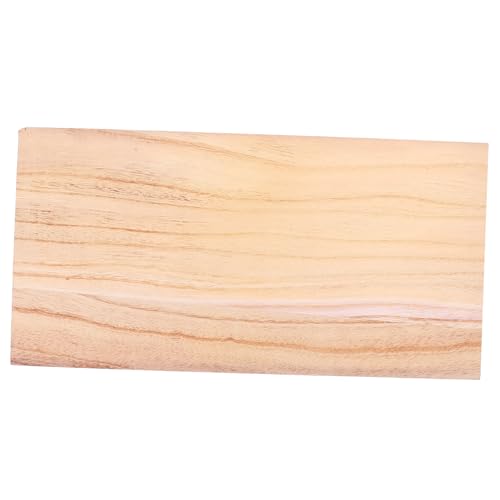 LOPUNER Holzplatte für Diy Projekte Unbearbeitete Holzbrettchen für Möbelbau und Bastelarbeiten Robuste und Langlebige Holzmaterialien für Kreative Anwendungen von LOPUNER
