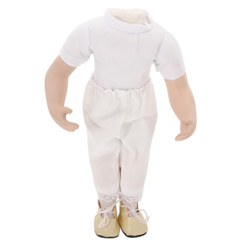 LOPUNER Keramik Puppenkörper mit Gebogenem Arm und Geradem Bein Glatte Oberfläche Leicht und Kompakt Sicher für DIY Puppenbau Einzigartiges Zubehör für Kreative Bastelprojekte LOPUNER Keramik Puppenkörper mit Gebogenem Arm und Geradem Bein Glatte Oberfläche Leicht und Kompakt Sicher für DIY Puppenbau Einzigartiges Zubehör für Kreative Bastelprojekte von LOPUNER