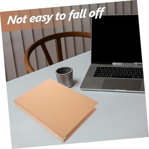 LOPUNER Ringordner Hülle aus Kraftpapier Wiederverwendbare Hardcover Ringbuch Abdeckung Robuste Scrapbook Schale Geeignet für Büro Schule und Kreatives Notizbuch LOPUNER Ringordner Hülle aus Kraftpapier Wiederverwendbare Hardcover Ringbuch Abdeckung Robuste Scrapbook Schale Geeignet für Büro Schule und Kreatives Notizbuch von LOPUNER