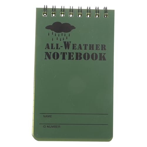 LOPUNER Wasserfestes Notizbuch im Camouflage Design Kompaktes Spiral Notizbuch für Outdoor Aktivitäten für Notizen Skizzen und Kreative Ideen von LOPUNER