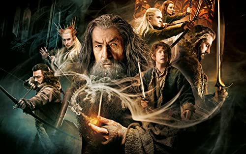 5D Diamond Painting Set, Lord of the Rings DIY 5D Diamond Painting Kit, Home Wall Painting Decor, Cross Stitch Diamond Decoration 30x40cm von LORDOS