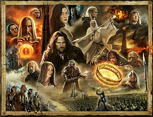 LORDOS Diamond Painting Set - Herr der Ringe - 5D Diamond Painting Pictures with Diamond Painting Accessories for Children and Adults - Crystal Art for Home Wall Decoration 40x60cm LORDOS Diamond Painting Set - Herr der Ringe - 5D Diamond Painting Pictures with Diamond Painting Accessories for Children and Adults - Crystal Art for Home Wall Decoration 40x60cm von LORDOS