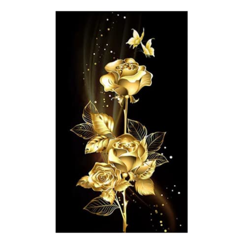 LOREC DIY Diamond Painting Blumen mit Diamanten und Werkzeugtasche 5D Diamond Painting Rose Blume Diamond Painting Set für Erwachsene 5D Diamond Painting Erwachsene Kits für Home Wand Décor 30x40cm LOREC DIY Diamond Painting Blumen mit Diamanten und Werkzeugtasche 5D Diamond Painting Rose Blume Diamond Painting Set für Erwachsene 5D Diamond Painting Erwachsene Kits für Home Wand Décor 30x40cm von LOREC
