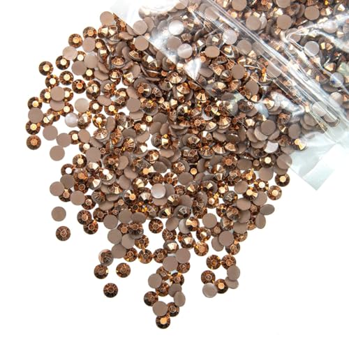 1550 Stück 5 mm Kupferharz-Strasssteine zum Basteln, braune flache Rückseite, Gelee-Harz-Strasssteine, Großpackung, SS20, Kaffeesteine, Diamanten, Edelsteine, Charms für Gesicht, Augen, Make-up, 1550 Stück 5 mm Kupferharz-Strasssteine zum Basteln, braune flache Rückseite, Gelee-Harz-Strasssteine, Großpackung, SS20, Kaffeesteine, Diamanten, Edelsteine, Charms für Gesicht, Augen, Make-up, von LOSKOSSLTDD1