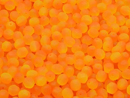 300 Stück feuerpolierte facettierte Perlen, rund, 6 mm, Kristall 28501 00030-28501 von LOSKOSSLTDD1