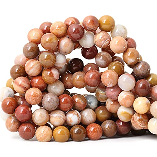 35 Stück 10 mm natürliche versteinerte Holzjade-Perlen, rund, lose Perlen für Schmuckherstellung, DIY, Armband, Halskette, Materialien, 1 Strang, 38,1 cm 35 Stück 10 mm natürliche versteinerte Holzjade-Perlen, rund, lose Perlen für Schmuckherstellung, DIY, Armband, Halskette, Materialien, 1 Strang, 38,1 cm von LOSKOSSLTDD1
