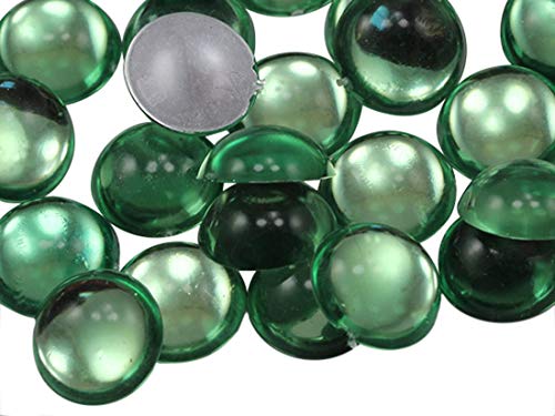 Acryl-Cabochons mit flacher Rückseite, 13 mm, Kunststoff, Edelsteine für Bastelarbeiten, Kostüme, Verzierungen, Kartenherstellung, Schmuck, Cosplay-Schmuck, 50 Stück Acryl-Cabochons mit flacher Rückseite, 13 mm, Kunststoff, Edelsteine für Bastelarbeiten, Kostüme, Verzierungen, Kartenherstellung, Schmuck, Cosplay-Schmuck, 50 Stück von LOSKOSSLTDD1