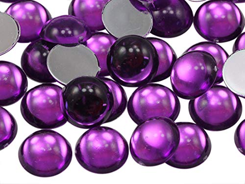 Acryl-Cabochons mit flacher Rückseite, 13 mm, Kunststoff, Edelsteine für Bastelarbeiten, Kostüme, Verzierungen, Kartenherstellung, Schmuck, Cosplay-Schmuck, 50 Stück Acryl-Cabochons mit flacher Rückseite, 13 mm, Kunststoff, Edelsteine für Bastelarbeiten, Kostüme, Verzierungen, Kartenherstellung, Schmuck, Cosplay-Schmuck, 50 Stück von LOSKOSSLTDD1