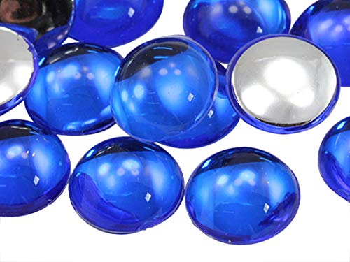Acryl-Cabochons mit flacher Rückseite, 13 mm, Kunststoff, Edelsteine für Bastelarbeiten, Kostüme, Verzierungen, Kartenherstellung, Schmuck, Cosplay-Schmuck, 50 Stück Acryl-Cabochons mit flacher Rückseite, 13 mm, Kunststoff, Edelsteine für Bastelarbeiten, Kostüme, Verzierungen, Kartenherstellung, Schmuck, Cosplay-Schmuck, 50 Stück von LOSKOSSLTDD1