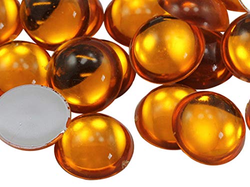 Acryl-Cabochons mit flacher Rückseite, 13 mm, Kunststoff, Edelsteine für Bastelarbeiten, Kostüme, Verzierungen, Kartenherstellung, Schmuck, Cosplay-Schmuck, 50 Stück Acryl-Cabochons mit flacher Rückseite, 13 mm, Kunststoff, Edelsteine für Bastelarbeiten, Kostüme, Verzierungen, Kartenherstellung, Schmuck, Cosplay-Schmuck, 50 Stück von LOSKOSSLTDD1