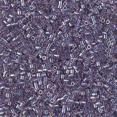 Miyuki Delica Rocailles-Perlen, 15/0 x 15/0 mm, silberfarbener Rand, Karibikblaugrün (DBS1208), Glas, Japan, 1 g von LOSKOSSLTDD1
