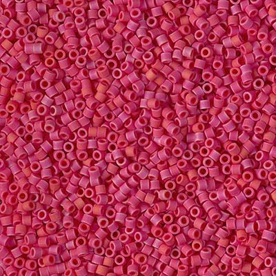 Miyuki Delica Rocailles Rocailles, 15/0 x 15/0 mm, Opak Red Luster (DBS0214), Glas, Japan von LOSKOSSLTDD1