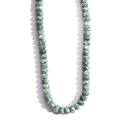 Natürliche Rondelle-Steinperlen, 5 x 8 mm, grün-weiß, Sodalith, Halbedelstein, Abakus-Perlen, handgefertigt, Edelstein für Schmuckherstellung, DIY-Armband, Halskette Natürliche Rondelle-Steinperlen, 5 x 8 mm, grün-weiß, Sodalith, Halbedelstein, Abakus-Perlen, handgefertigt, Edelstein für Schmuckherstellung, DIY-Armband, Halskette von LOSKOSSLTDD1