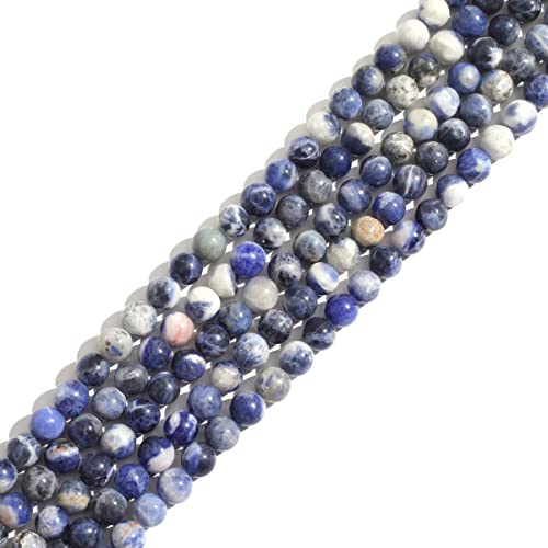 Naturstein, 4 mm, blauer Sodalith, runder Kristall, Energiestein, Perlen, lose Edelsteine, DIY, glatte Perlen für Armbänder, Halsketten, Ohrringe, Schmuckherstellung Naturstein, 4 mm, blauer Sodalith, runder Kristall, Energiestein, Perlen, lose Edelsteine, DIY, glatte Perlen für Armbänder, Halsketten, Ohrringe, Schmuckherstellung von LOSKOSSLTDD1