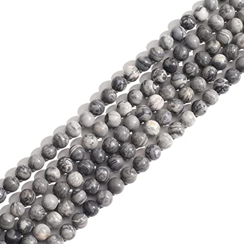 Naturstein, 6 mm, runder Kristall, Energiestein, Perlen, lose Edelsteine, zum Selbermachen, glatte Perlen für Armbänder, Halsketten, Ohrringe, Schmuckherstellung Naturstein, 6 mm, runder Kristall, Energiestein, Perlen, lose Edelsteine, zum Selbermachen, glatte Perlen für Armbänder, Halsketten, Ohrringe, Schmuckherstellung von LOSKOSSLTDD1