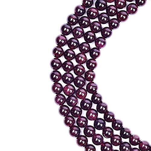 Naturstein, 8 mm, dunkelroter Granat, runder Kristall, Energiestein, Perlen, lose Edelsteine, DIY, glatte Perlen für Armbänder, Halsketten, Ohrringe, Schmuckherstellung Naturstein, 8 mm, dunkelroter Granat, runder Kristall, Energiestein, Perlen, lose Edelsteine, DIY, glatte Perlen für Armbänder, Halsketten, Ohrringe, Schmuckherstellung von LOSKOSSLTDD1