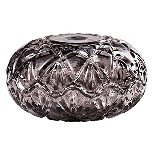 Schmuckkoffer Schmuckkästchen Schmuckbox Retro Glas Herz Und Runde Form Schmuck Organizer Box Grau Und Bernstein Schmuck Tablett Fall Für Armband Ring Halskette. Schmuckschatulle Schmuckaufbewahrung S von LOSTIS