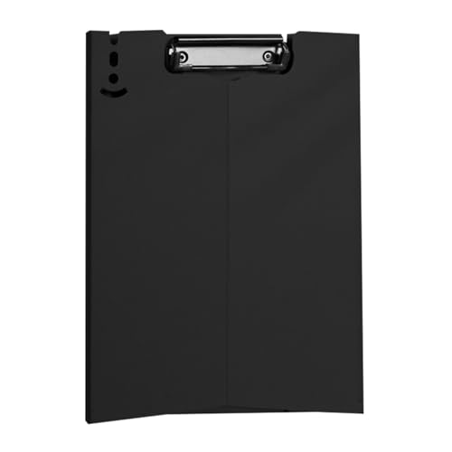 LOSVIP # Ile Clip Board Dateiordner Dokumentenhalter Große Kapazität Dateiorganizer Glatte Kante Zubehör (Black, One Size) von LOSVIP