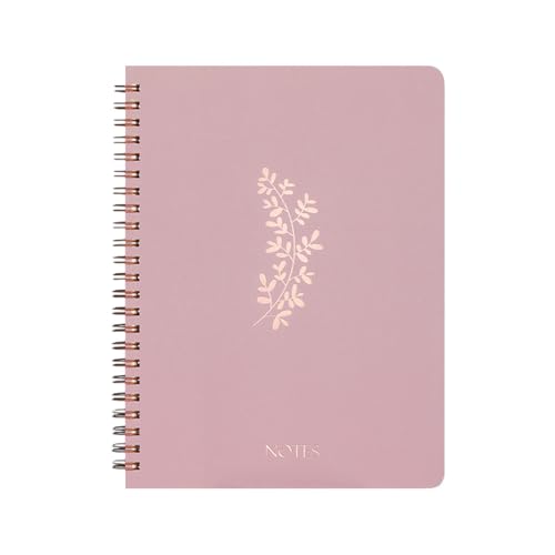 LOSVIP # Notizbuch, niedliches College-Lineal, 8 x 6, Tagebuch/Notizbuch mit großen und linierten Seiten, perfektes Zubehör, um bei der Arbeit oder in der Schule organisiert zu bleiben. (B, One Size) von LOSVIP