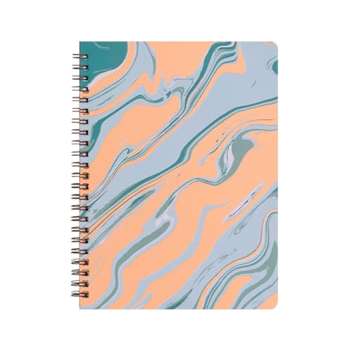 LOSVIP # Notizbuch, niedliches College-Lineal, 8 x 6, Tagebuch/Notizbuch mit großen und linierten Seiten, perfektes Zubehör, um bei der Arbeit oder in der Schule organisiert zu bleiben. (E, One Size) von LOSVIP
