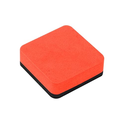 LOSVIP # Whiteboard-Radiergummi, Trockenradierer, Tafelradierer, Trockenradierer für Whiteboards, Whiteboard-Radiergummis für im Klassenzimmer, 8 Farben, quadratisch, 5,1 x 5,1 x (Orange, One Size) von LOSVIP